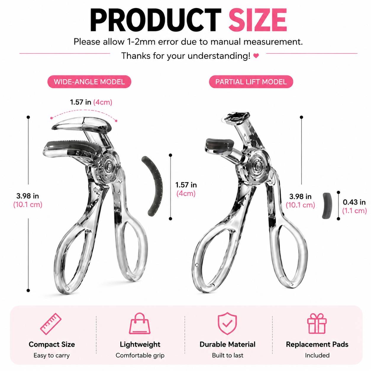 Professional eyelash curler 💗 This little gadget lets me sleep an extra 5 minutes every day!