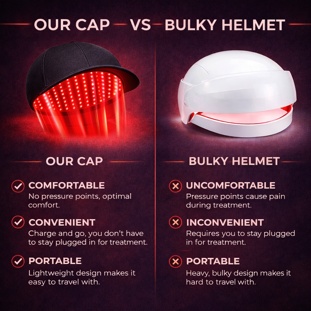 🔥Last Day:40% off 🔥Red Light Therapy Regrowth Cap
