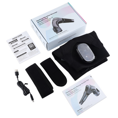 Smart Touchscreen Heated Shoulder Brace — USB-Rechargeable Thermal & Massage Support
