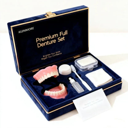 🌎Ends Today: 49% OFF!⏰KLENIMORE™ Custom-Fit Smile Support Kit — Strong Suction Feel & Natural-Looking Fit